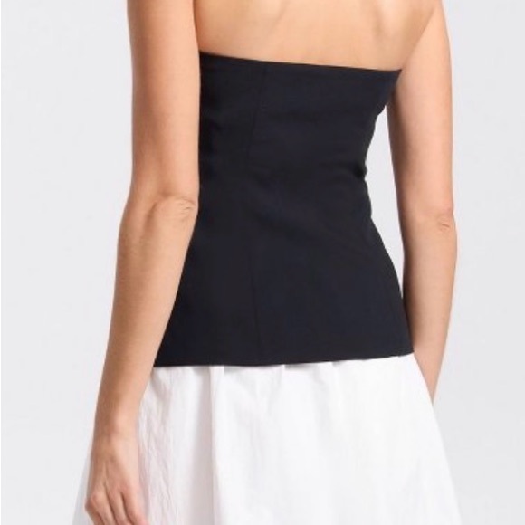 Elegant Black Strapless Top - Picture 3 of 14